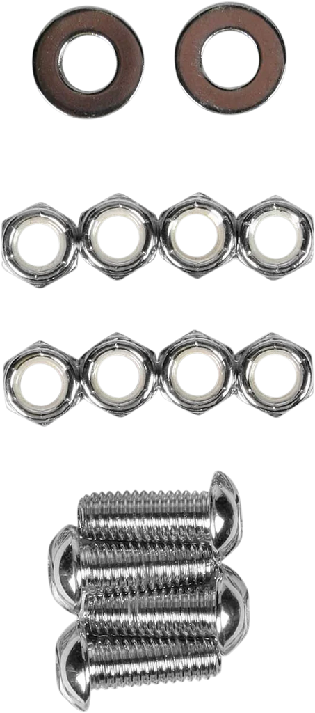 Drag Specialties Bolt Kit - Complete Motor - Smooth/Socket-Head fits 1989-1993 Harley-Davidson Softail - Side View