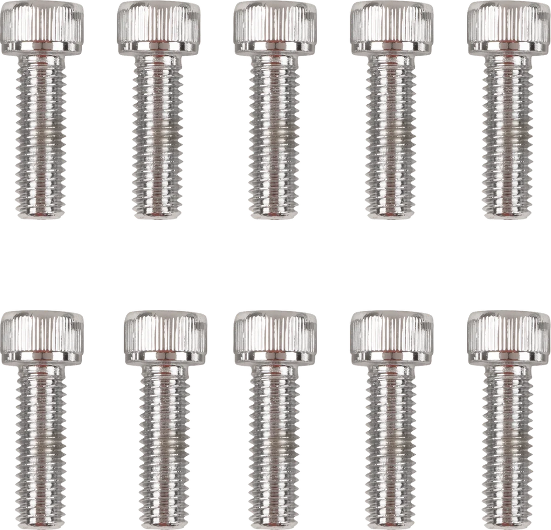 Drag Specialties Bolt Kit - Primary Cover Only - Socket-Head/Smooth fits 1936-1964 Harley-Davidson - Detail View