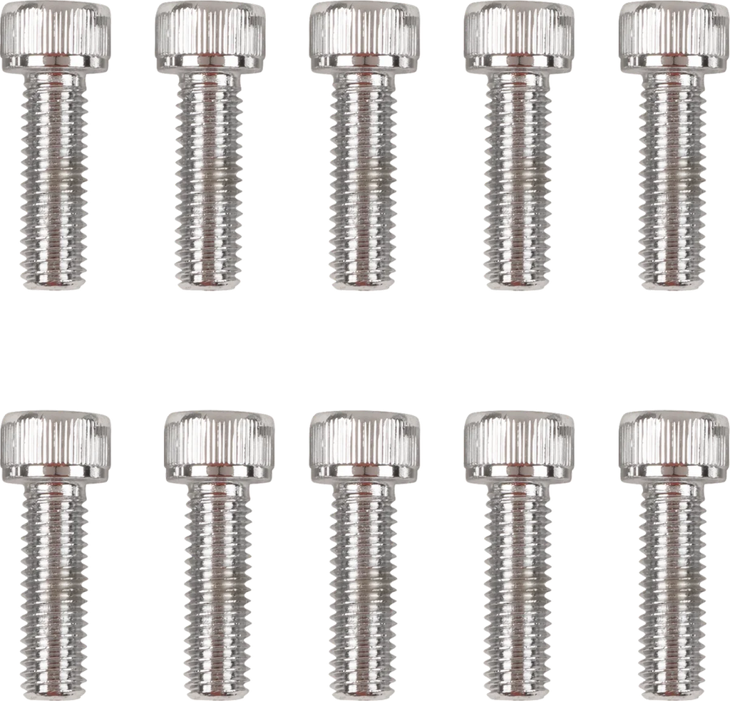 Drag Specialties Bolt Kit - Primary Cover Only - Socket-Head/Smooth fits 1936-1964 Harley-Davidson - Detail View