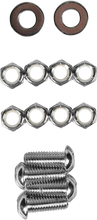 Load image into Gallery viewer, Drag Specialties Bolt Set - Motor Mount - Smooth fits Harley-Davidson Dyna / Softail - Side View