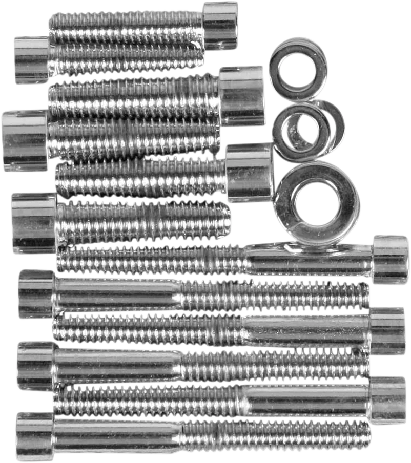 Drag Specialties Bolt Set - Transmission Side Cover - Smooth/Socket-Head - Main Product View