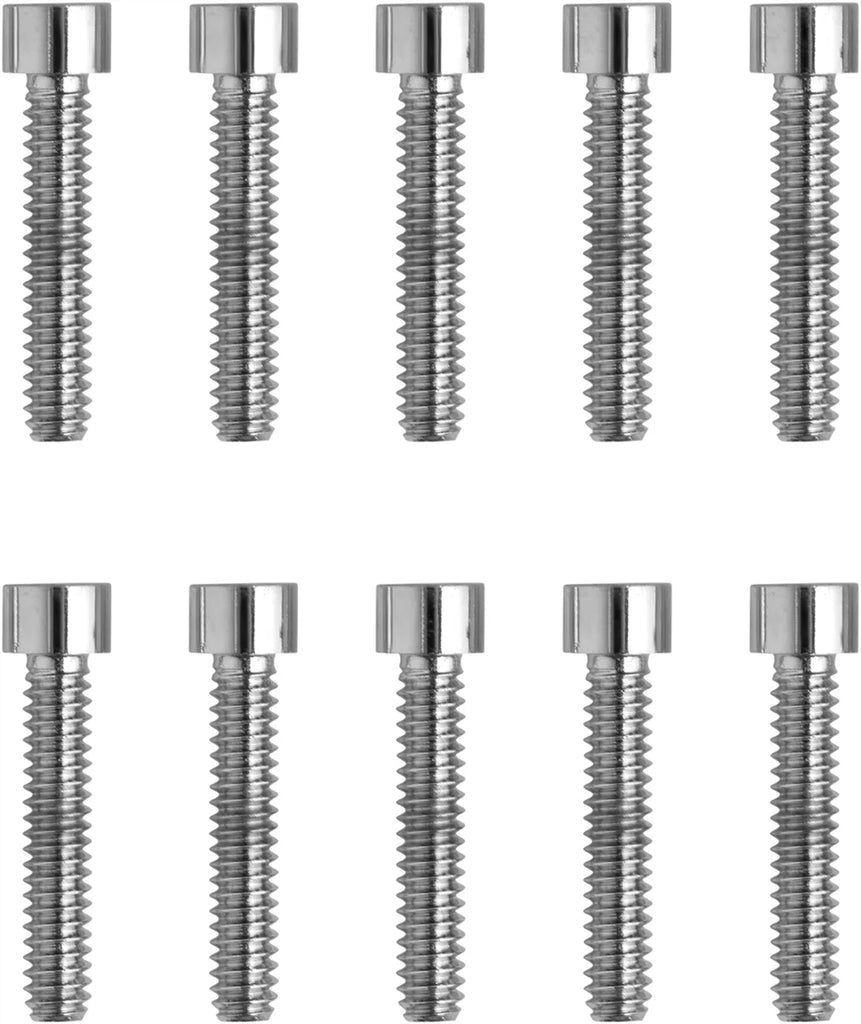 Drag Specialties Bolts - Socket-Head - Replacement - Smooth/Coarse Thread - #10-24 x 1" - 10 Pack - Main Product View