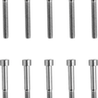 Load image into Gallery viewer, Drag Specialties Bolts - Socket-Head - Replacement - Smooth/Coarse Thread - #10-24 x 2" - 10 Pack - Main Product View
