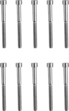 Load image into Gallery viewer, Drag Specialties Bolts - Socket-Head - Replacement - Smooth/Coarse Thread - #10-24 x 2" - 10 Pack - Main Product View