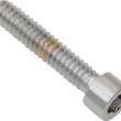 Load image into Gallery viewer, Drag Specialties Bolts - Socket-Head - Replacement - Smooth/Coarse Thread - #10-24 x 3/4" - 10 Pack - Side View
