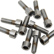 Load image into Gallery viewer, Drag Specialties Bolts - Socket-Head - Replacement - Smooth/Coarse Thread - #10-24 x 5/8" - 10 Pack - Side View