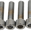 Load image into Gallery viewer, Drag Specialties Bolts - Socket-Head - Replacement - Smooth/Fine Thread - #10-32 x 7/8" - 10 Pack - Side View