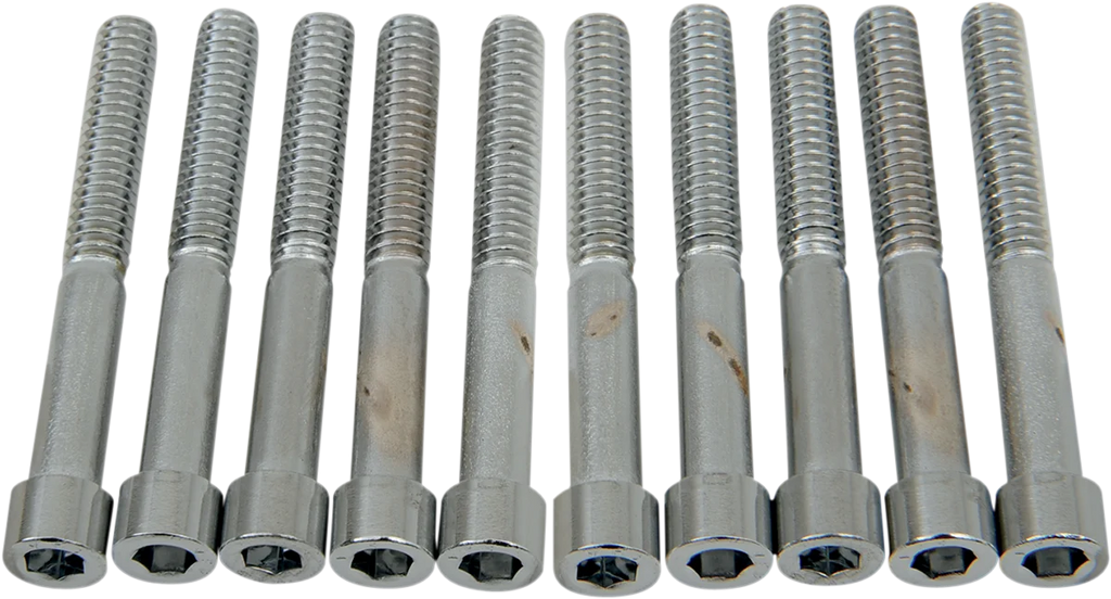 Drag Specialties Bolts - Socket-Head - Smooth - 1/4-20 x 2" - Main Product View