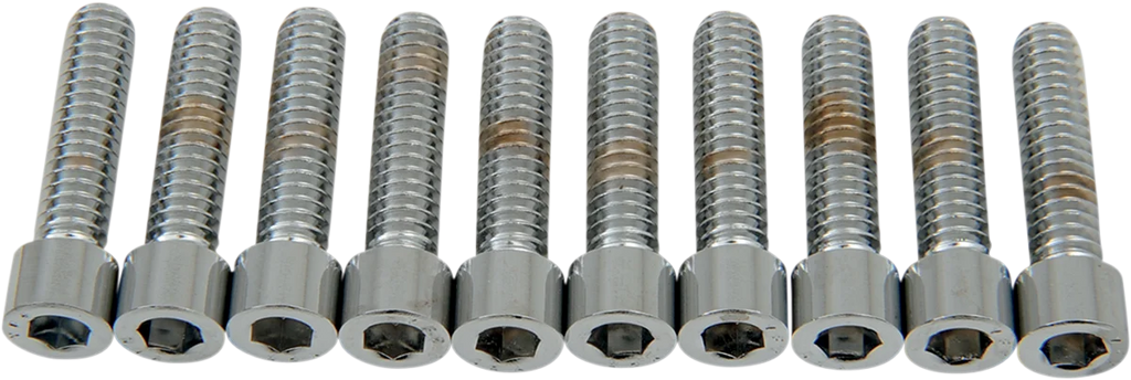 Drag Specialties Bolts - Socket-Head - Smooth - 1/4-20 x 1" - Main Product View