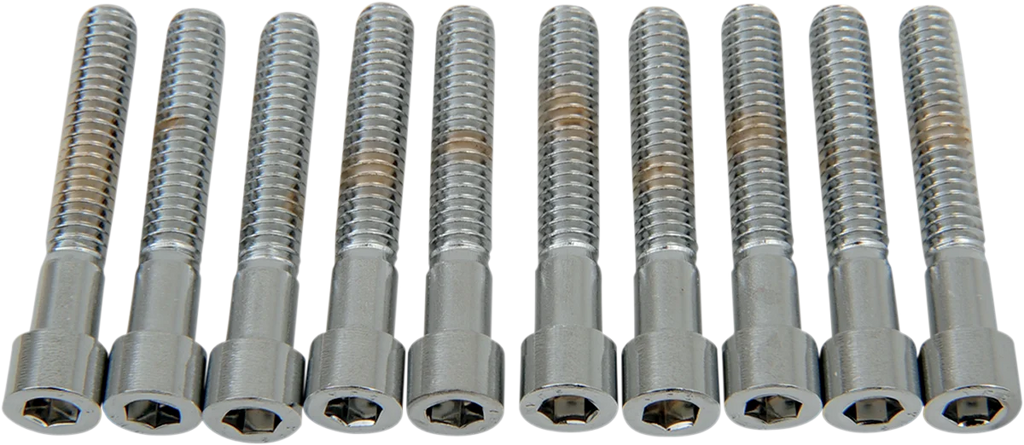 Drag Specialties Bolts - Socket-Head - Smooth - 1/4-20 x 1-1/2" - Main Product View