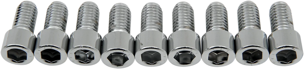Drag Specialties Bolts - Socket-Head - Smooth - 3/8-16 x 3/4" - Main Product View
