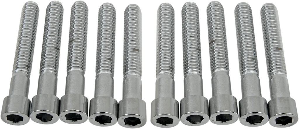 Drag Specialties Bolts - Socket-Head - Smooth - 5/16-18 x 2" - 10 Pack - Main Product View