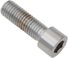 Load image into Gallery viewer, Drag Specialties Bolts - Socket-Head/Replacement - Smooth/Fine Thread - 1/4"-28 x 5/8" - 10 Pack - Back View