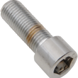 Load image into Gallery viewer, Drag Specialties Bolts - Socket-Head/Replacement - Smooth/Fine Thread - 3/8"-24 x 1" - 10 Pack - Side View