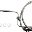 Load image into Gallery viewer, Brake Line - Rear - Master Cylinder to ABS - Stainless Steel DragSpecialties 618598 - Main Product View