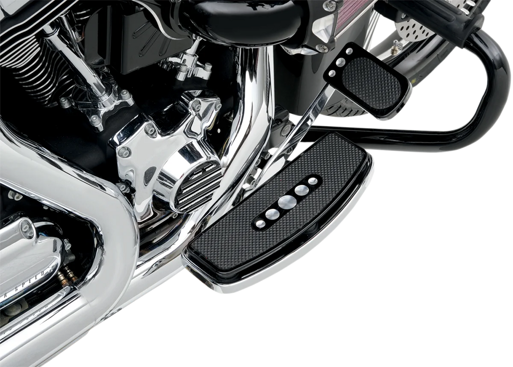 Drag Specialties Brake Pedal Pad - Black 1610-0195 - Back View