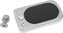Load image into Gallery viewer, Drag Specialties Brake Pedal Pad - Chrome 1610-0133 - Main Product View