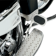 Load image into Gallery viewer, Drag Specialties Brake Pedal Pad - Chrome 1610-0133 - Side View