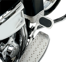 Load image into Gallery viewer, Drag Specialties Brake Pedal Pad - Chrome 1610-0133 - Side View