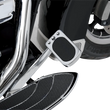 Load image into Gallery viewer, Drag Specialties Brake Pedal Pad - Chrome 1610-0133 - Installation View