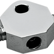 Load image into Gallery viewer, Brake Tee - 3/8-24 Inverted Flare DragSpecialties 304007-HC3 - Main Product View