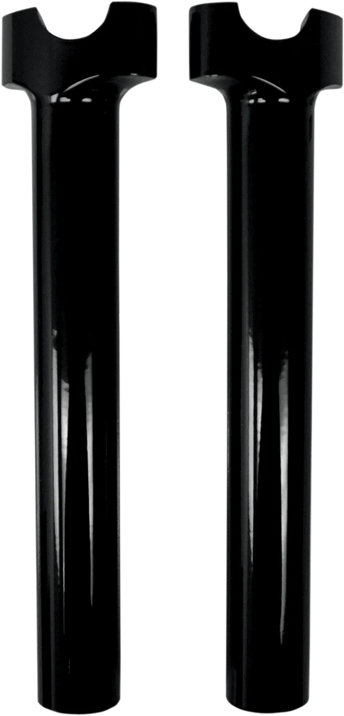 Drag Specialties Buffalo Billet Aluminum Handlebar Risers - 10" - Black 0602-0517 - Main Product View