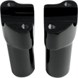 Load image into Gallery viewer, Drag Specialties Buffalo Billet Aluminum Handlebar Risers - 3" - Black 0602-0351 - Main Product View