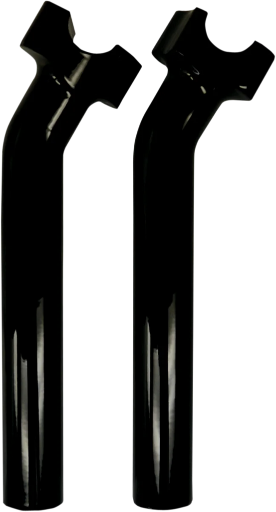 Drag Specialties Buffalo Billet Aluminum Handlebar Risers - 9-1/2" - Black 0602-0522 - Main Product View
