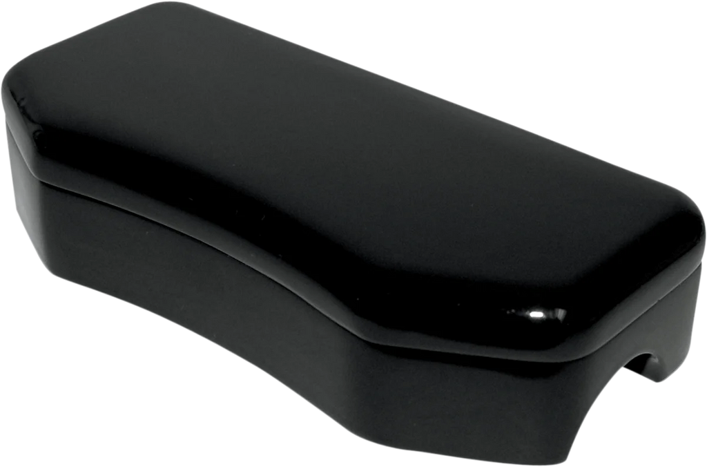 Drag Specialties Buffalo Handlebar Clamp - Smooth - Hidden - Black 0602-0349 - Main Product View