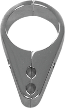 Load image into Gallery viewer, Drag Specialties Cable Clamp - Dual Throttle/Idle - 1-1/2" - Chrome - Main Product View