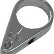 Load image into Gallery viewer, Drag Specialties Cable Clamp - Single Throttle/Idle - 1" - Chrome - Side View