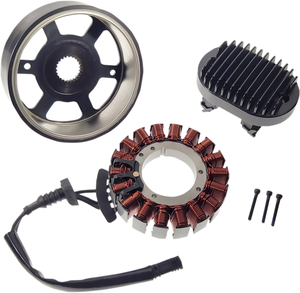 Drag Specialties Charging Kit - Black - Main Product View