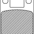 Load image into Gallery viewer, DragSpecialties Sintered Brake Pads FAD115HH - Back View