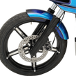 Load image into Gallery viewer, Drag Specialties Fender-To-Fork Adapters - Black - Side View