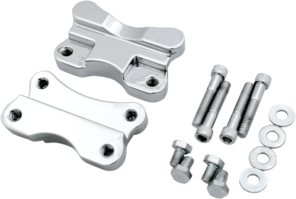 Drag Specialties Fender-To-Fork Adapters - Chrome - Main Product View