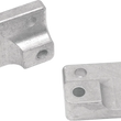 Load image into Gallery viewer, Drag Specialties Fender-To-Fork Adapters - Chrome - Side View