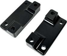 Load image into Gallery viewer, Drag Specialties Fender-To-Fork Adapters - Gloss Black - Main Product View