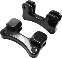 Load image into Gallery viewer, Drag Specialties Fender-To-Fork Adapters - Gloss Black - Main Product View