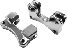 Load image into Gallery viewer, Drag Specialties Fender-To-Fork Adapters - Gloss Black - Side View