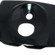 Load image into Gallery viewer, Fork Tins - Gloss Black - Ribbed - '86-'17 FLST - 5-Piece DragSpecialties 74157B - Side View