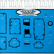 Load image into Gallery viewer, Drag Specialties Gasket Board - 6 Speed - Main Product View