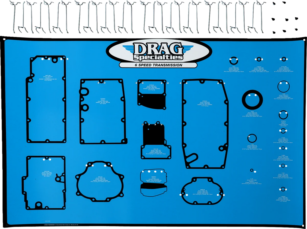 Drag Specialties Gasket Board - 6 Speed - Main Product View