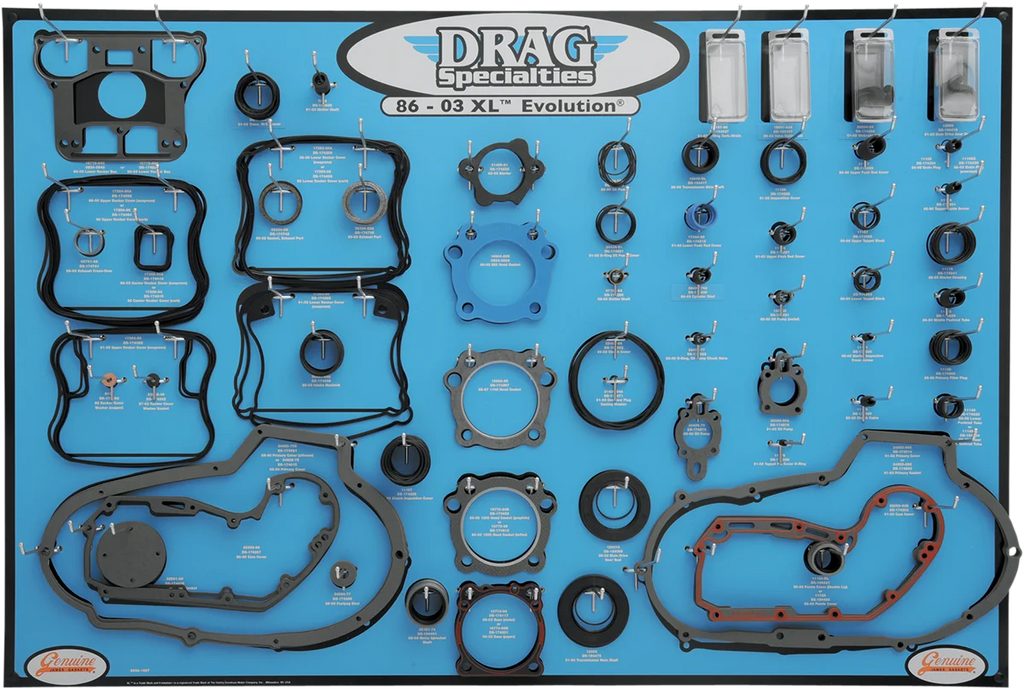 Drag Specialties Gasket Board - EVO fits Harley-Davidson XL - Main Product View