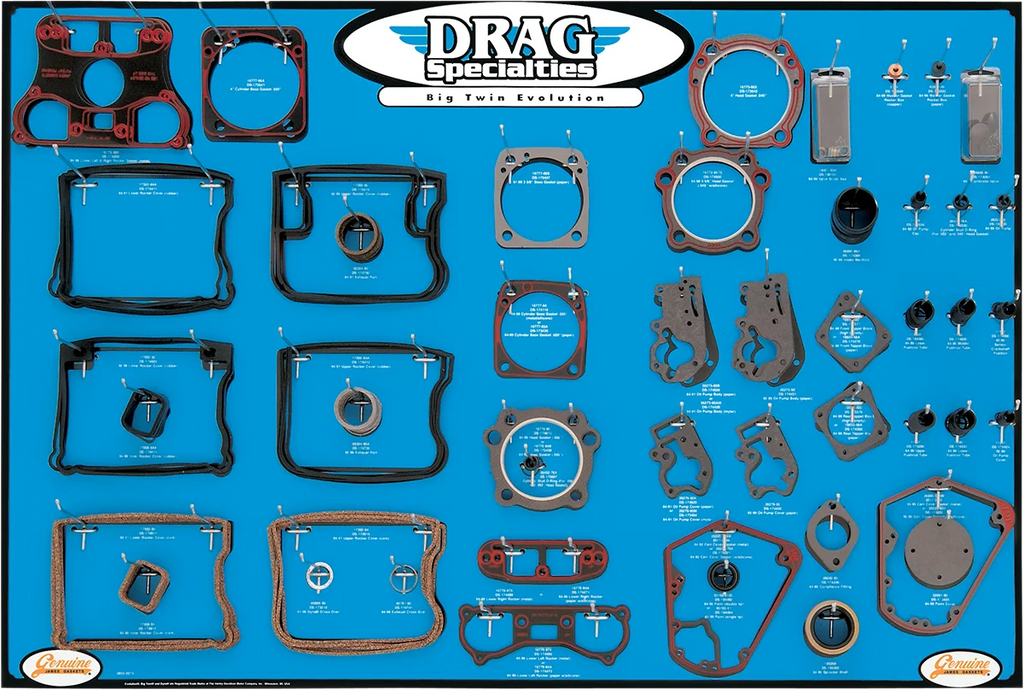 Drag Specialties Gasket Board fits Harley-Davidson Big Twin - Main Product View
