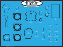 Load image into Gallery viewer, Drag Specialties Gasket Display Board - M8 - Main Product View