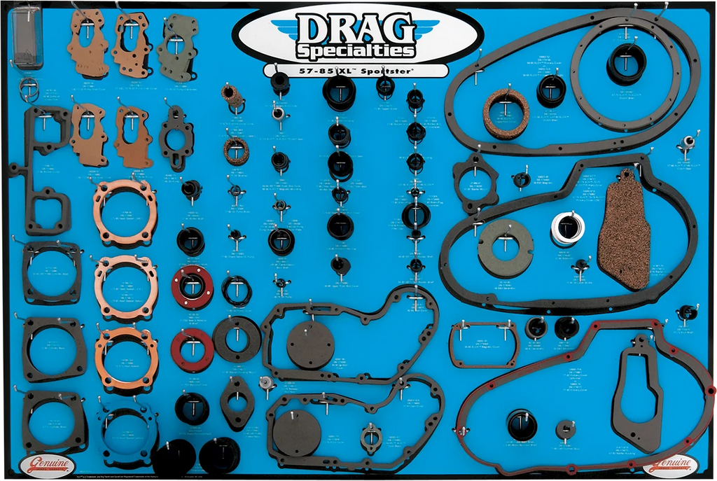 Drag Specialties Gasket Display fits Harley-Davidson XL - Main Product View