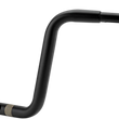 Load image into Gallery viewer, Drag Specialties Handlebar - 10" - Flat Black - Side View