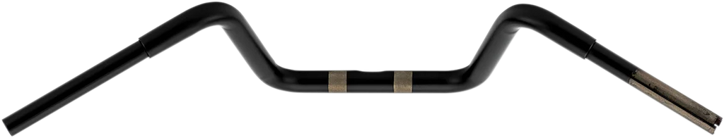 Drag Specialties Handlebar - 10" - Flat Black - Back View