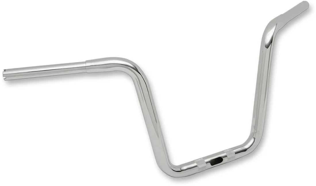 Drag Specialties Handlebar - 12" - Chrome - Side View