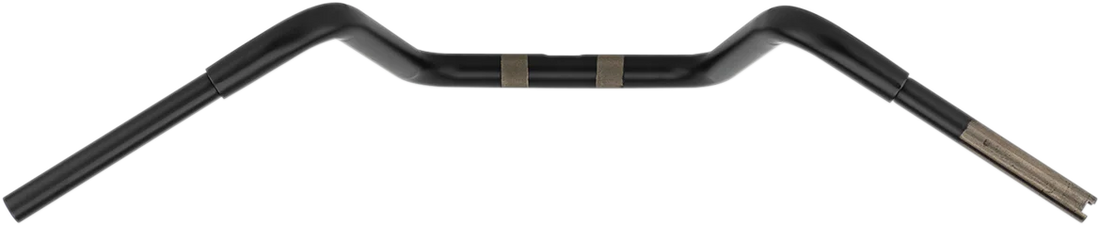 Drag Specialties Handlebar - 12" - Flat Black - Side View